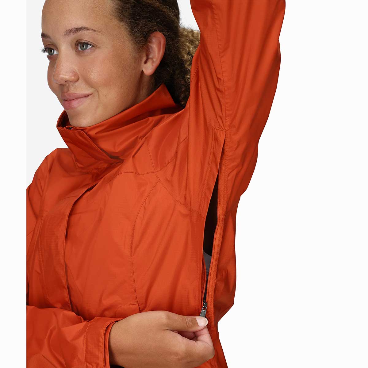 PreCip Eco Jacket Women's in Ginger Blossom